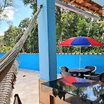 Casa Azul Com Vista Para A Mata - Arraial D\'Ajuda